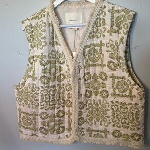 NWT Anthropologie vest - XL